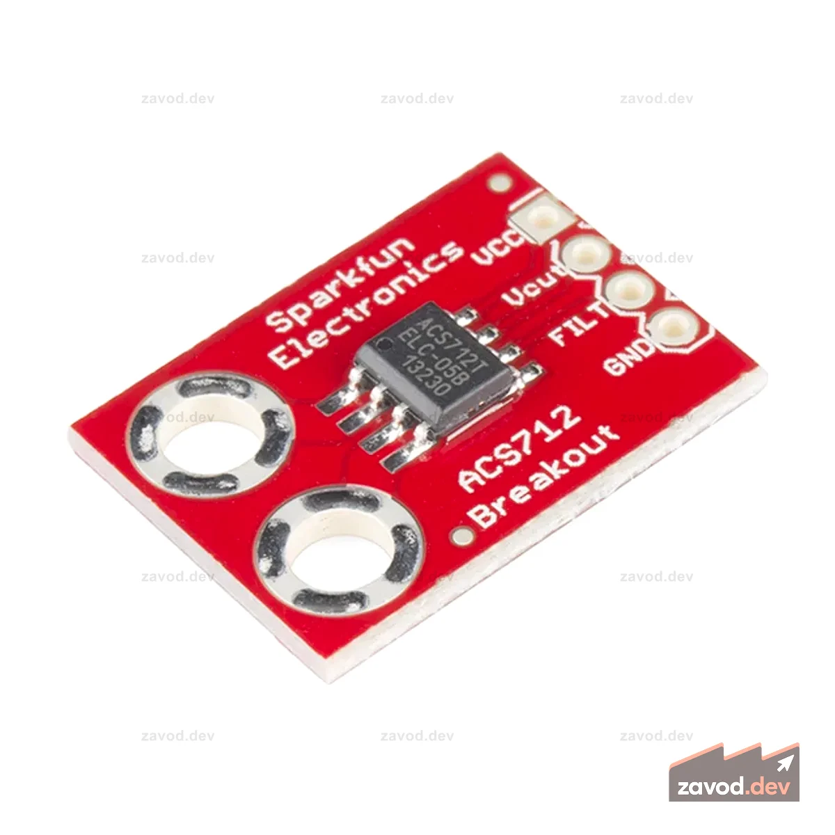 Пробой датчика тока Холла SparkFun - ACS712