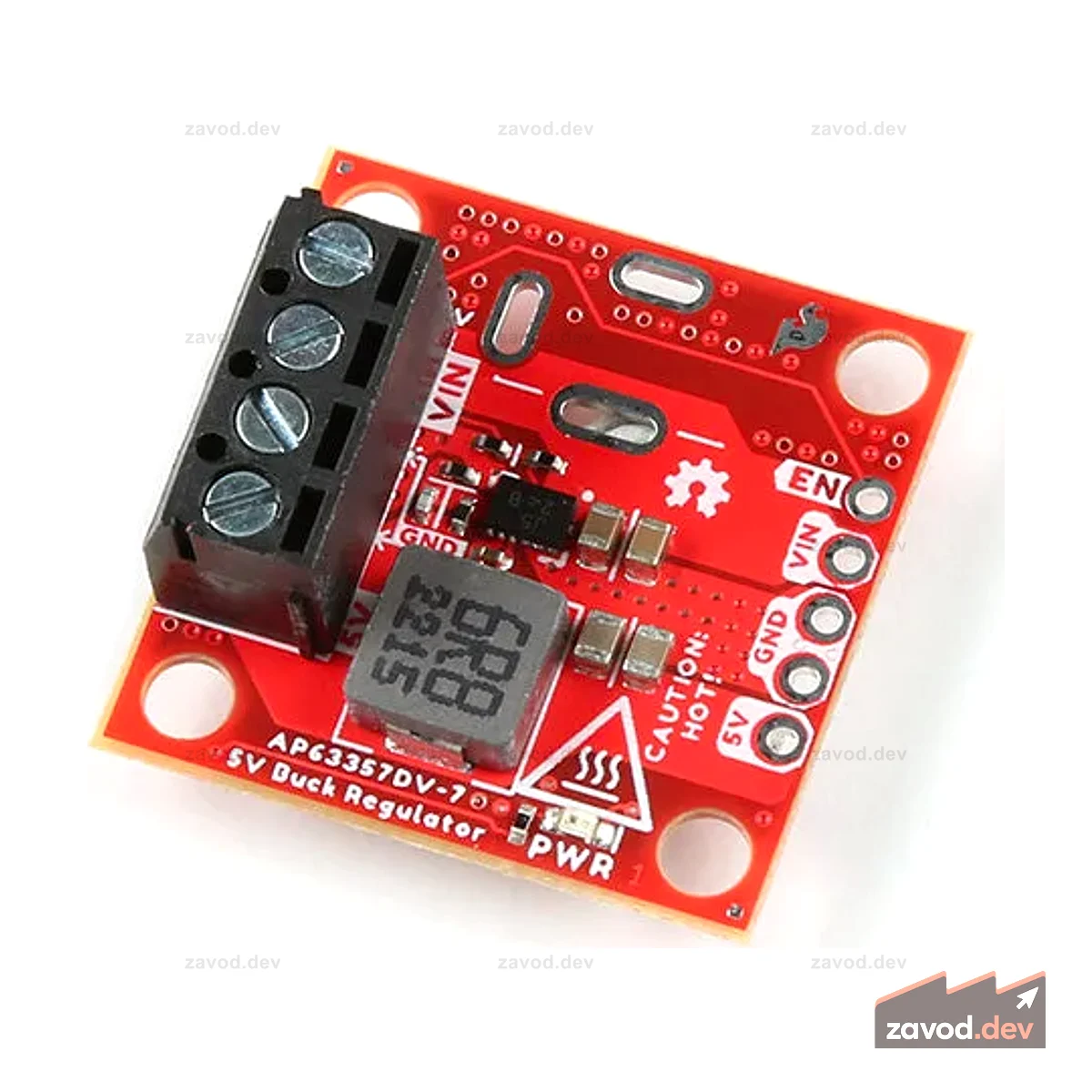 Прорыв понижающего стабилизатора SparkFun — 5 В (AP63357)
