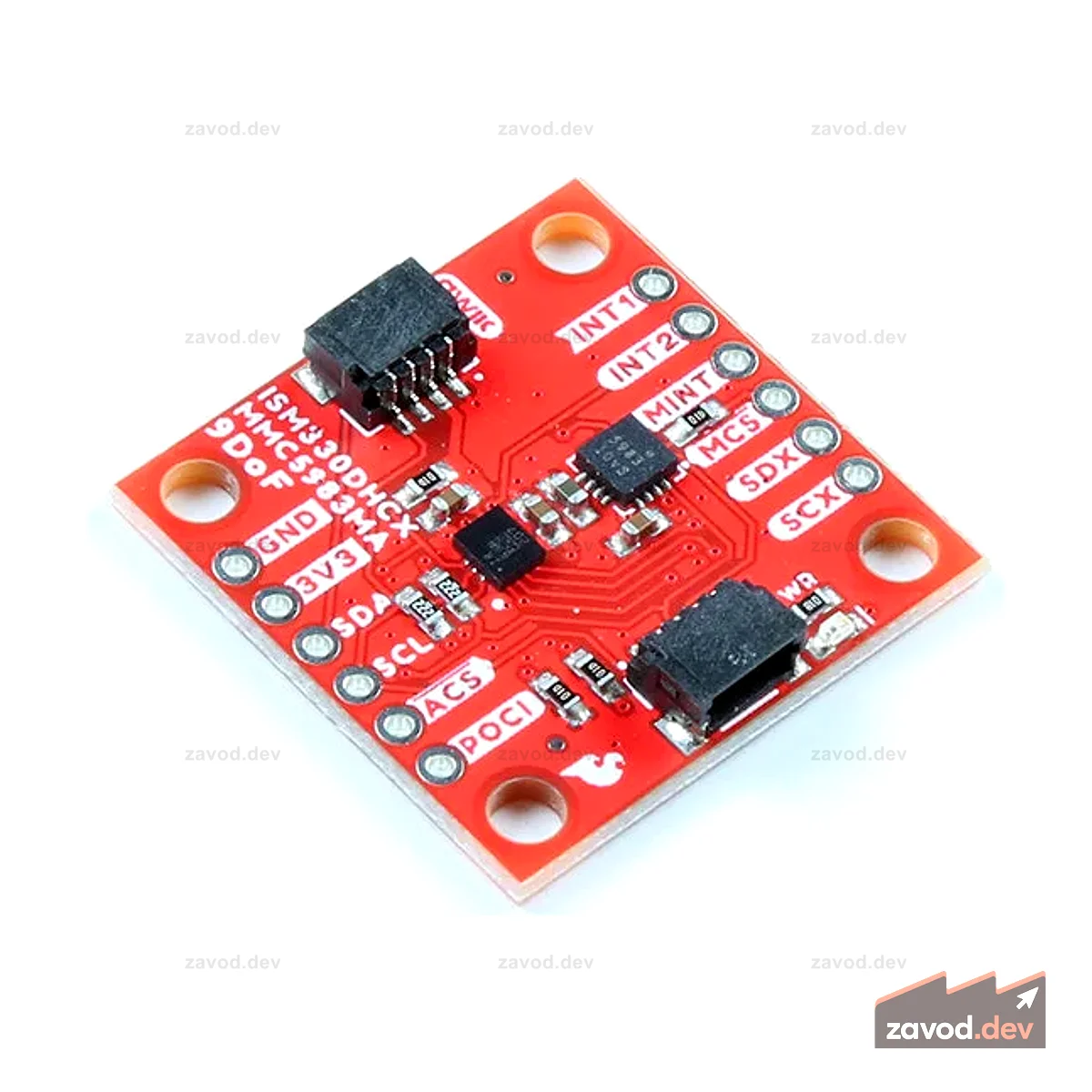 Прорыв IMU SparkFun 9DoF — ISM330DHCX, MMC5983MA (Qwiic)