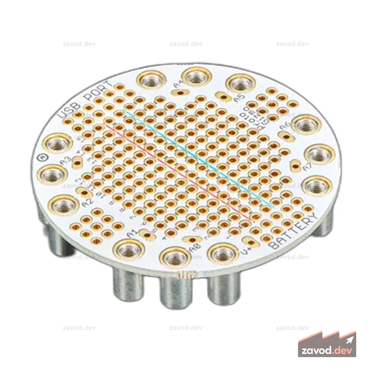Circuit Playground Proto Gizmo - Perma-Proto с болтовым креплением