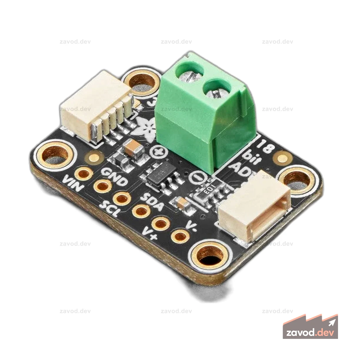Adafruit MCP3421 18-битный АЦП