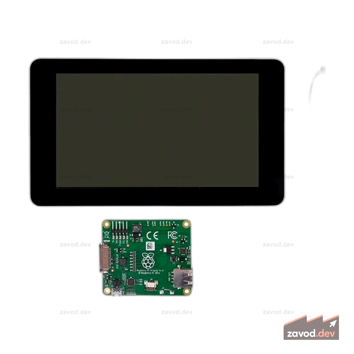 7-дюймовый дисплей для Raspberry Pi с сенсорным экраном