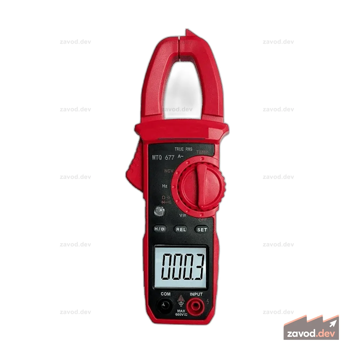 Измерительные клещи переменного тока MetroQ MTQ 677, 400 А