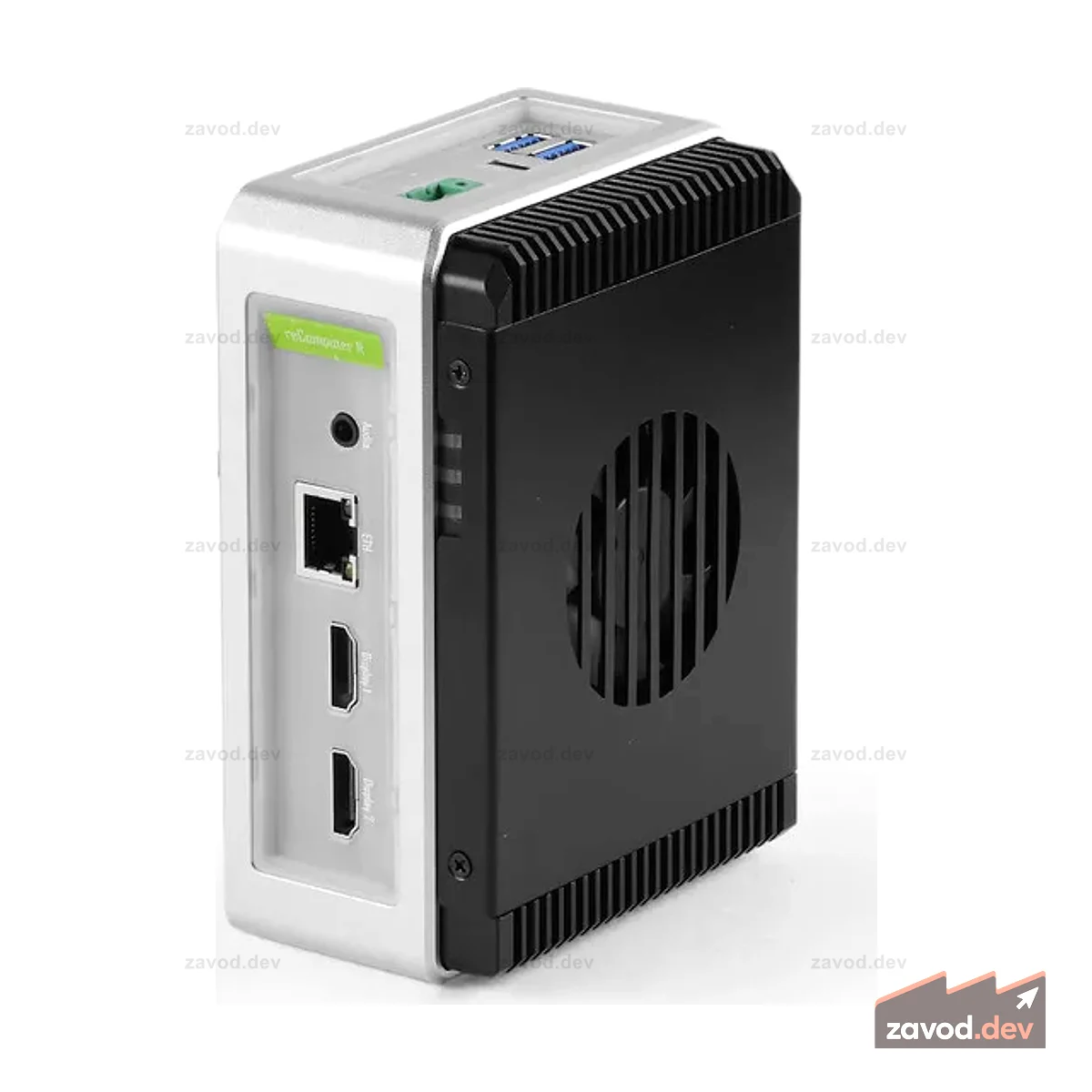reComputer AI Industrial R2135-12 — Raspberry Pi CM5 ОЗУ 8 ГБ eMMC 32 ГБ переменного тока