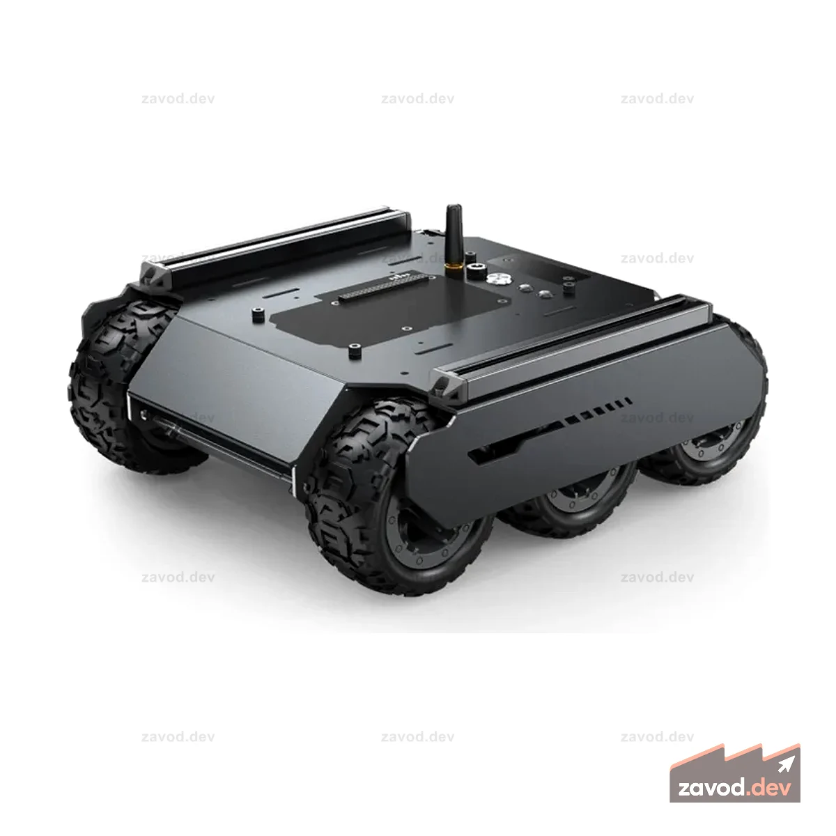 Waveshare 6x4 Внедорожное шасси мобильного робота UGV с удлинителями и ESP32