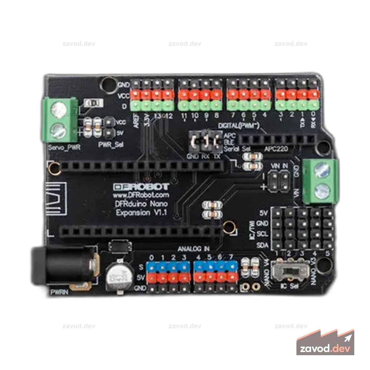 Nano Экран ввода-вывода для Arduino Nano