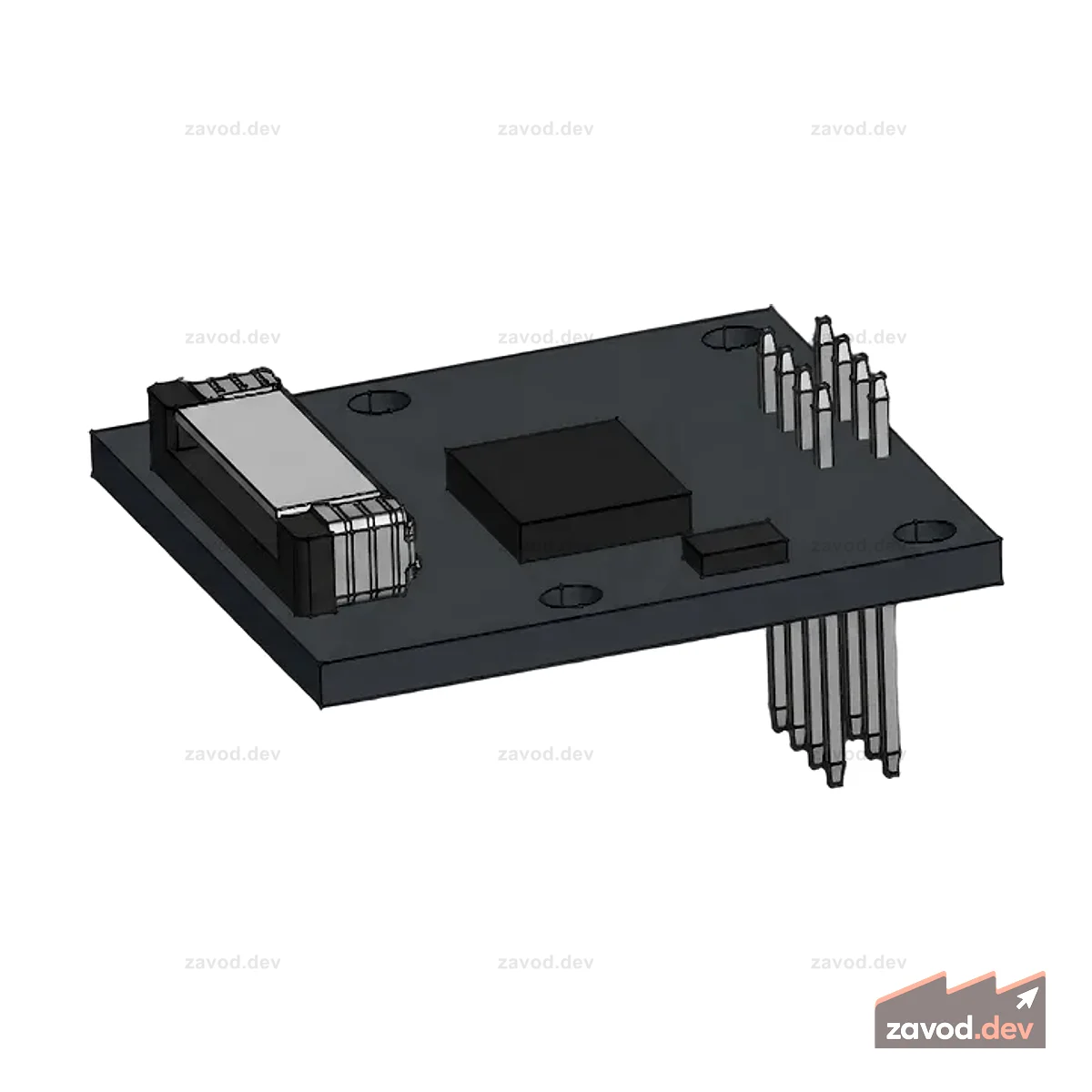 Плата CSI to USB — для комплекта Reachy Mini Lite