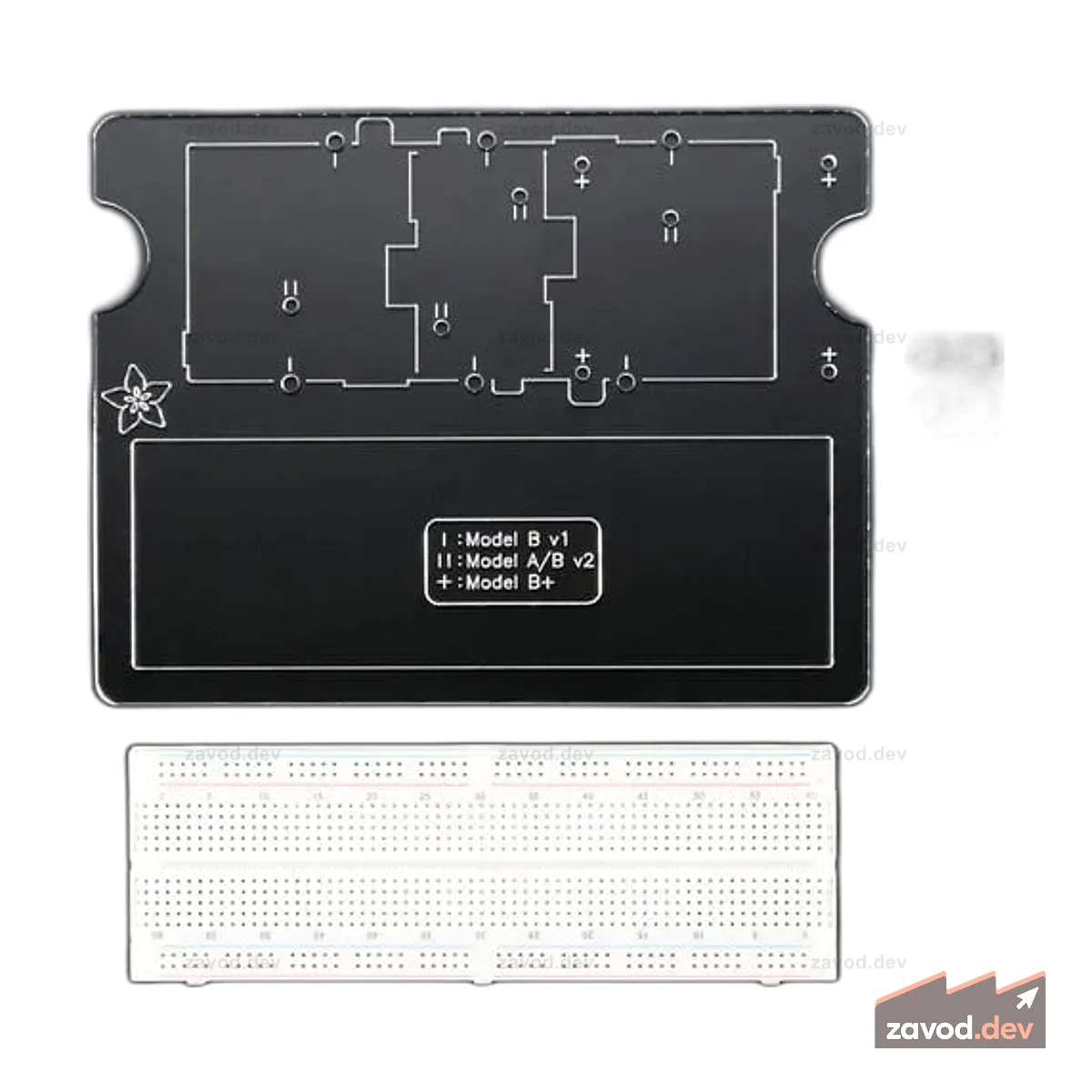 Блюдо Adafruit Pi для Raspberry Pi — включает макетную плату
