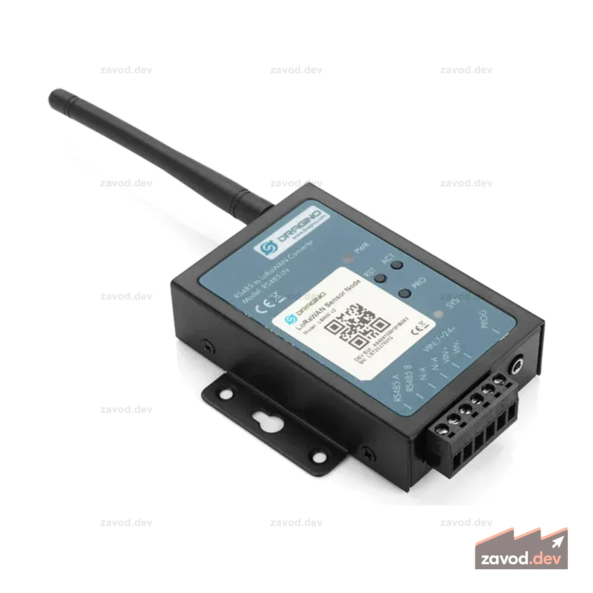 Конвертер Dragino RS485 в LoRaWAN (SX1276) RS485-LN-EU868MHz