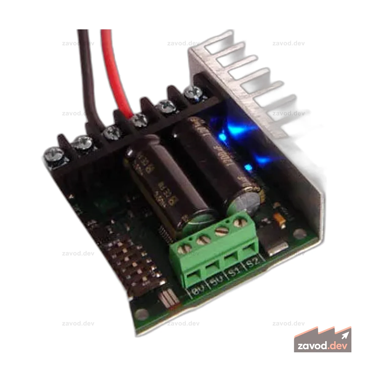 Драйвер двигателя Sabertooth двойной 2x25A V2