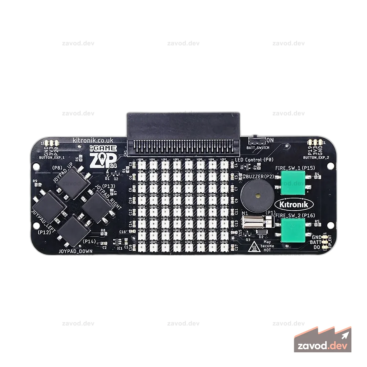 Китроник :GAME ZIP 64 для BBC micro:bit