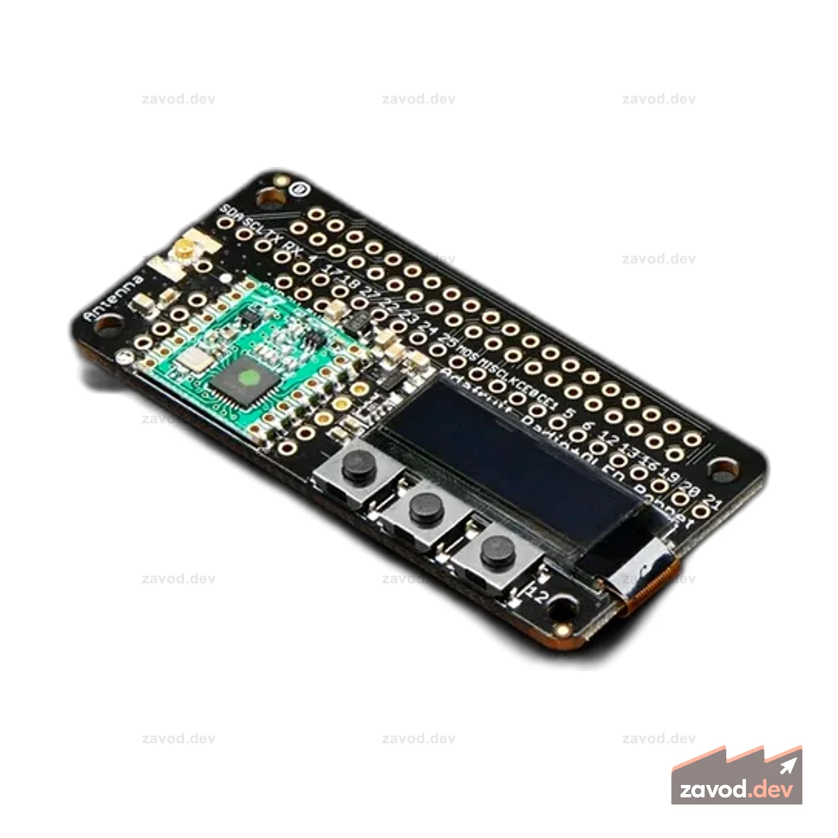 Капот радиопередатчика Adafruit RFM69HCW - 868 или 915 МГц - RadioFruit