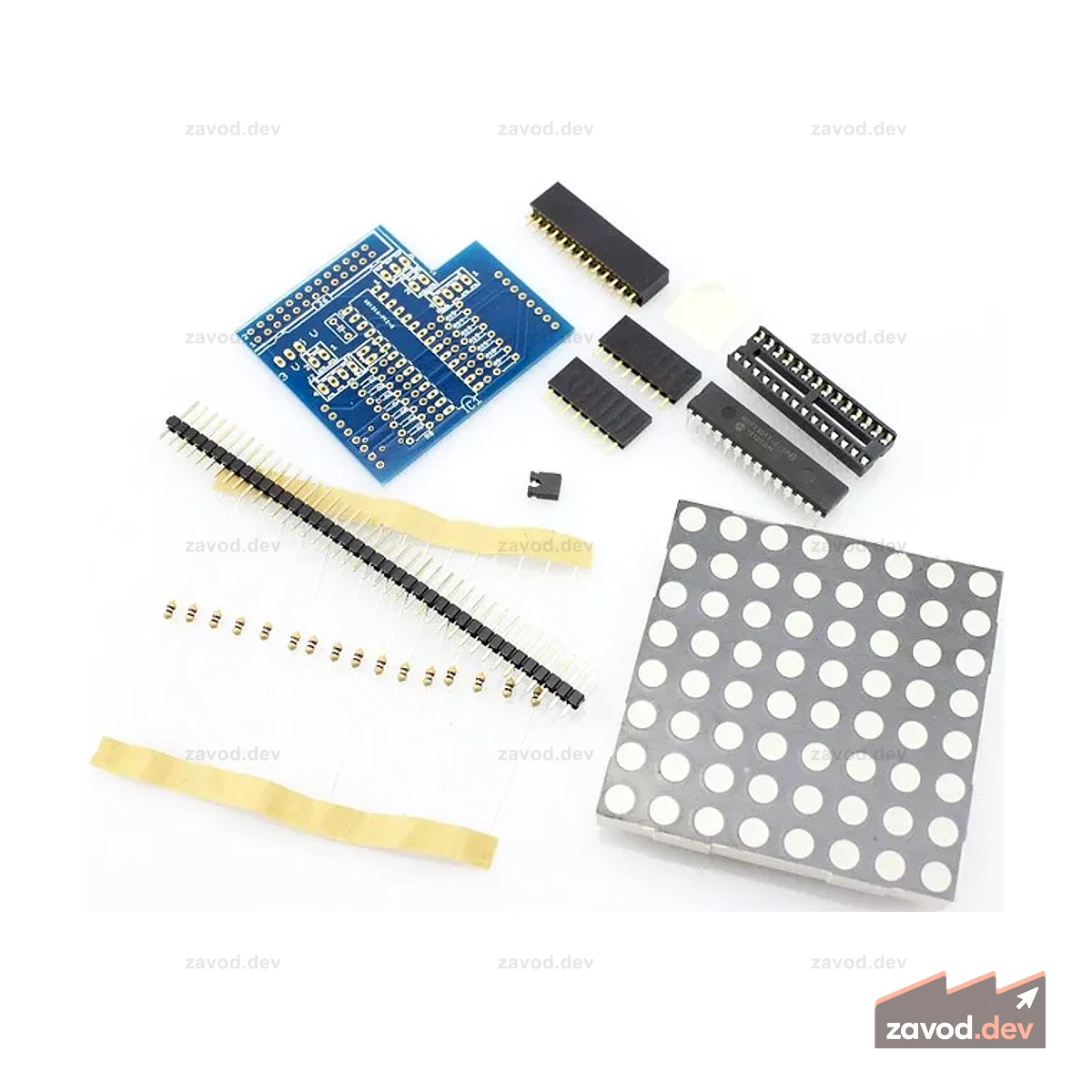 Пи МАТРИЦА ! Светодиодная матрица 8X8 с вводом-выводом для Raspberry Pi GPIO