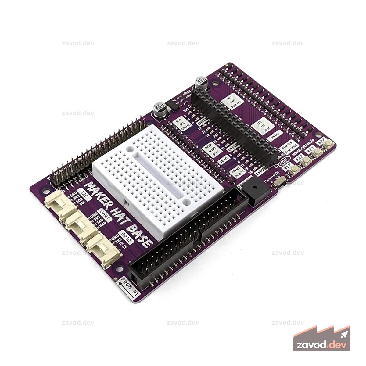Maker Hat Base — расширение HAT и GPIO для Raspberry Pi 400