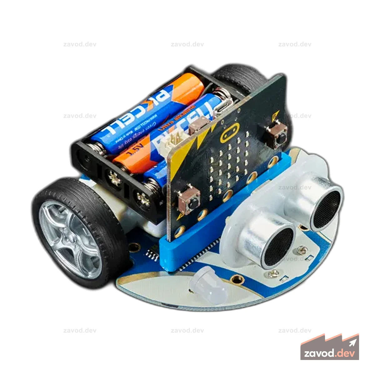 Умный автомобильный робот Cutebot для micro:bit