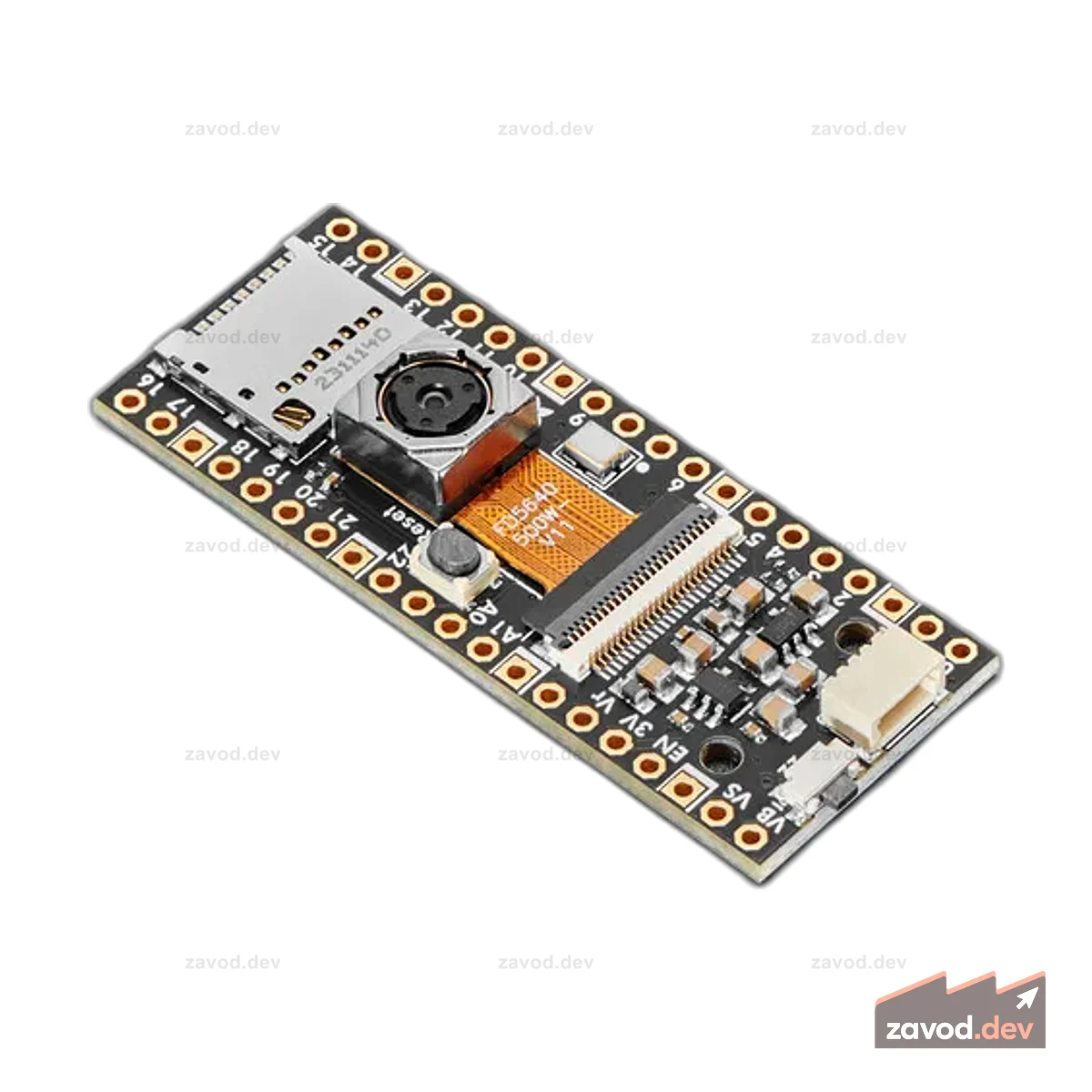 Камера Adafruit PiCowbell OV5640 - объектив с автофокусом и углом обзора 72 градуса