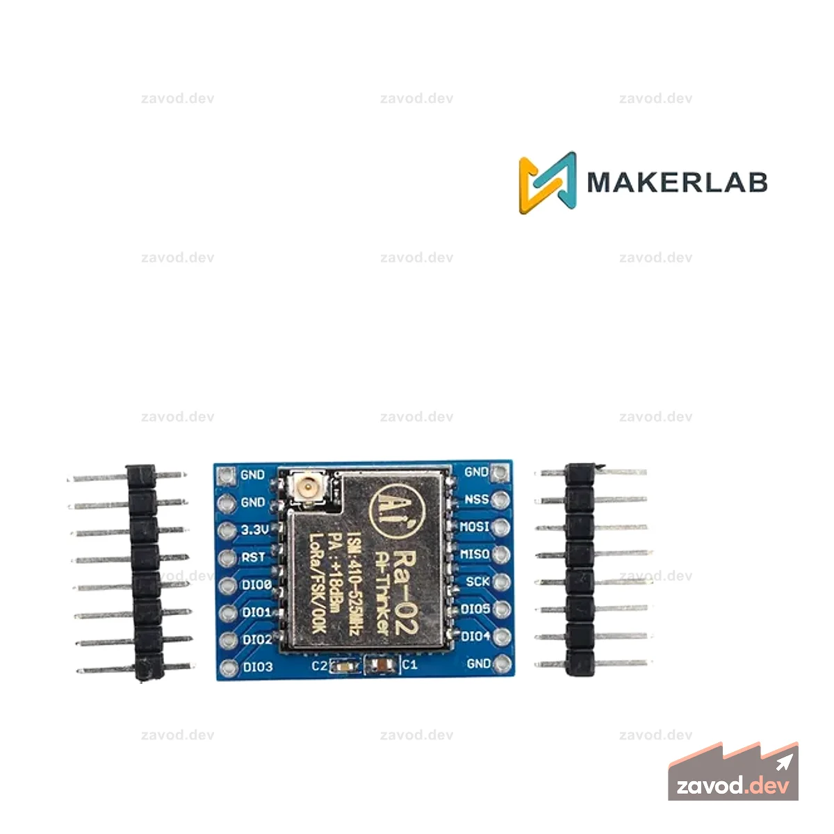 SX1278 Модуль LoRa Ra-02 433 МГц Беспроводная передача с расширенным спектром