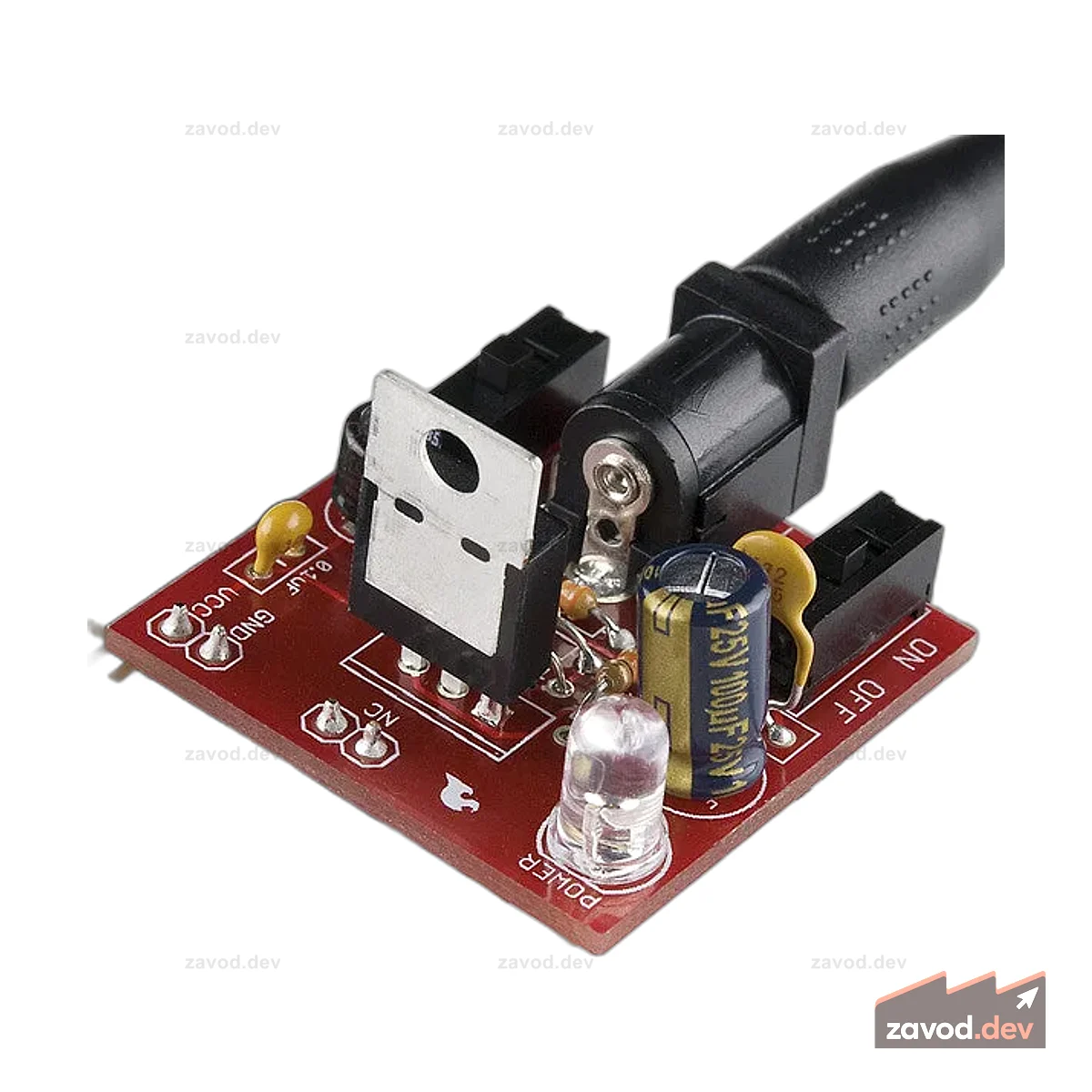 Блок питания макетной платы SparkFun 5В/3,3В