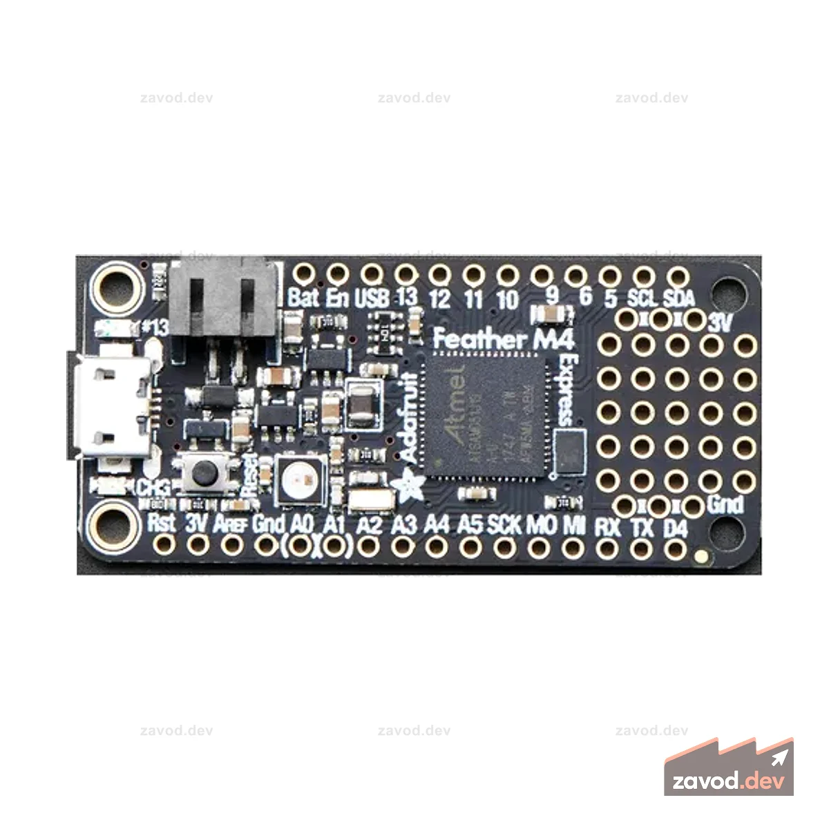 Adafruit Feather M4 Express - с ATSAMD51 - ATSAMD51 Cortex M4