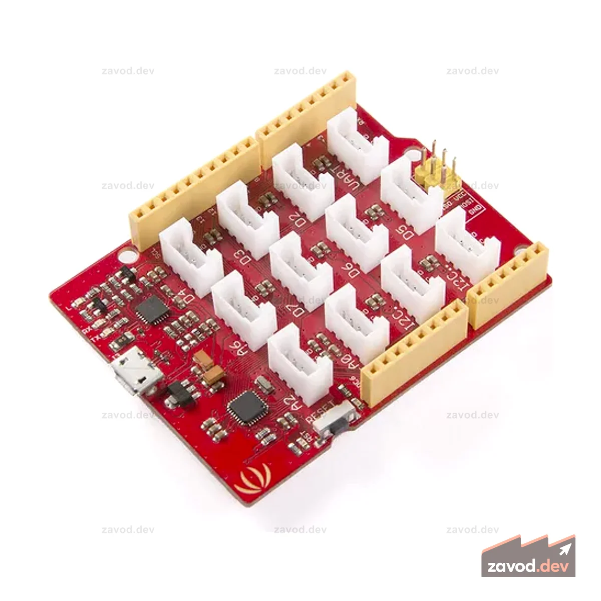 Seeeduino Lotus V1.1 — плата ATMega328 с интерфейсом Grove