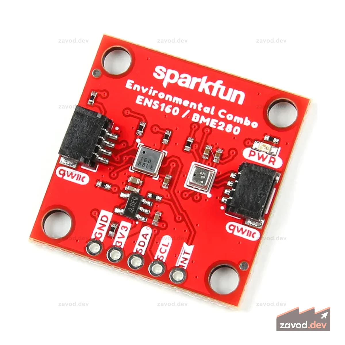 Комбинированный экологический комплект SparkFun — ENS160/BME280 (Qwiic)