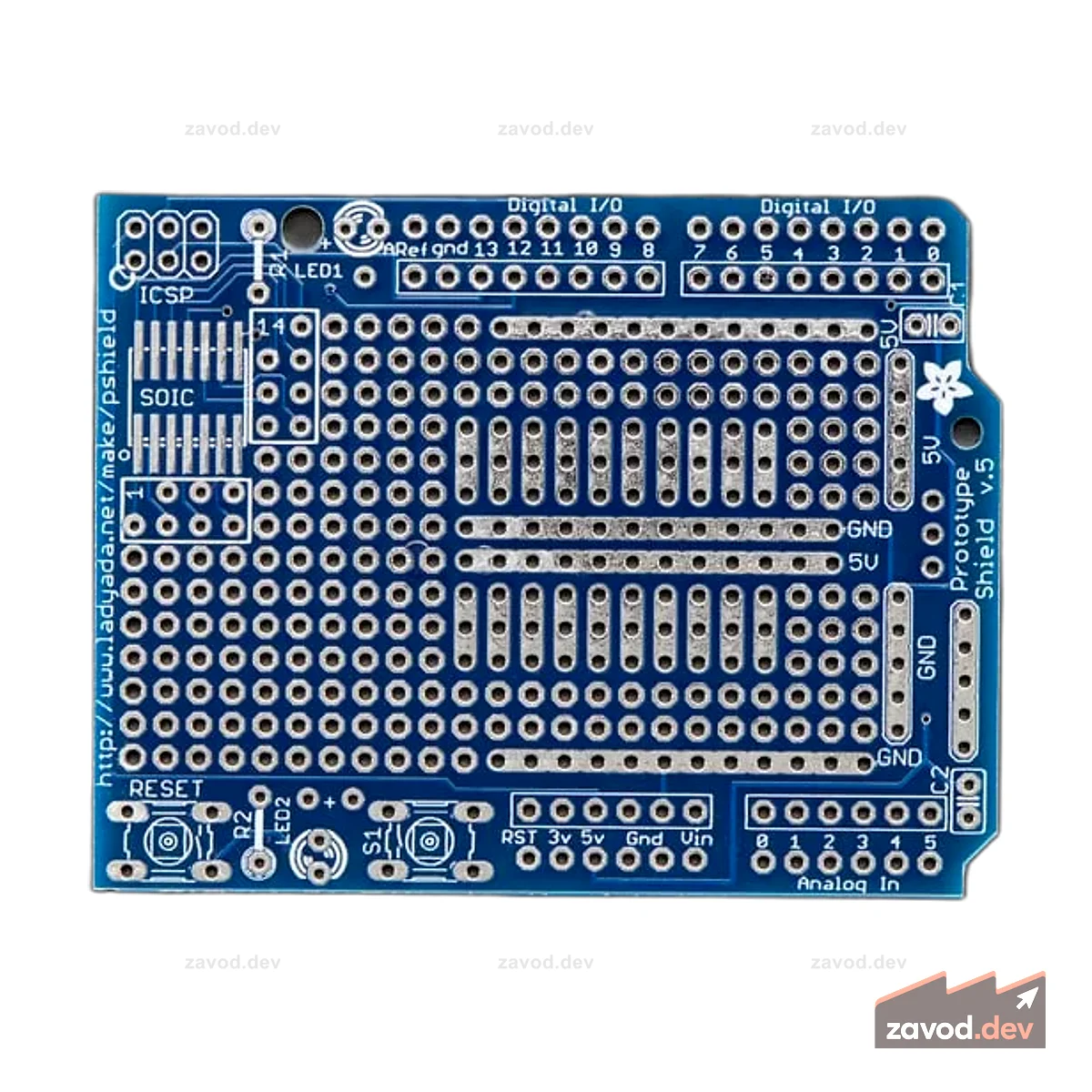 Adafruit Proto Shield для печатной платы Arduino