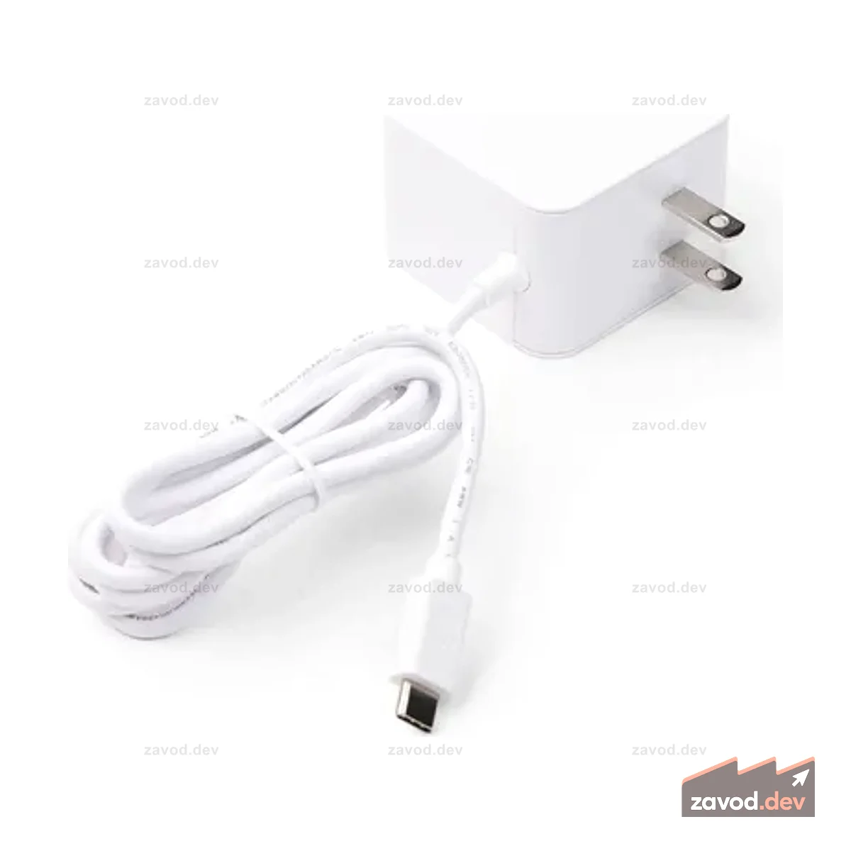 Блок питания USB-C PD, 27 Вт, белый — версия для США