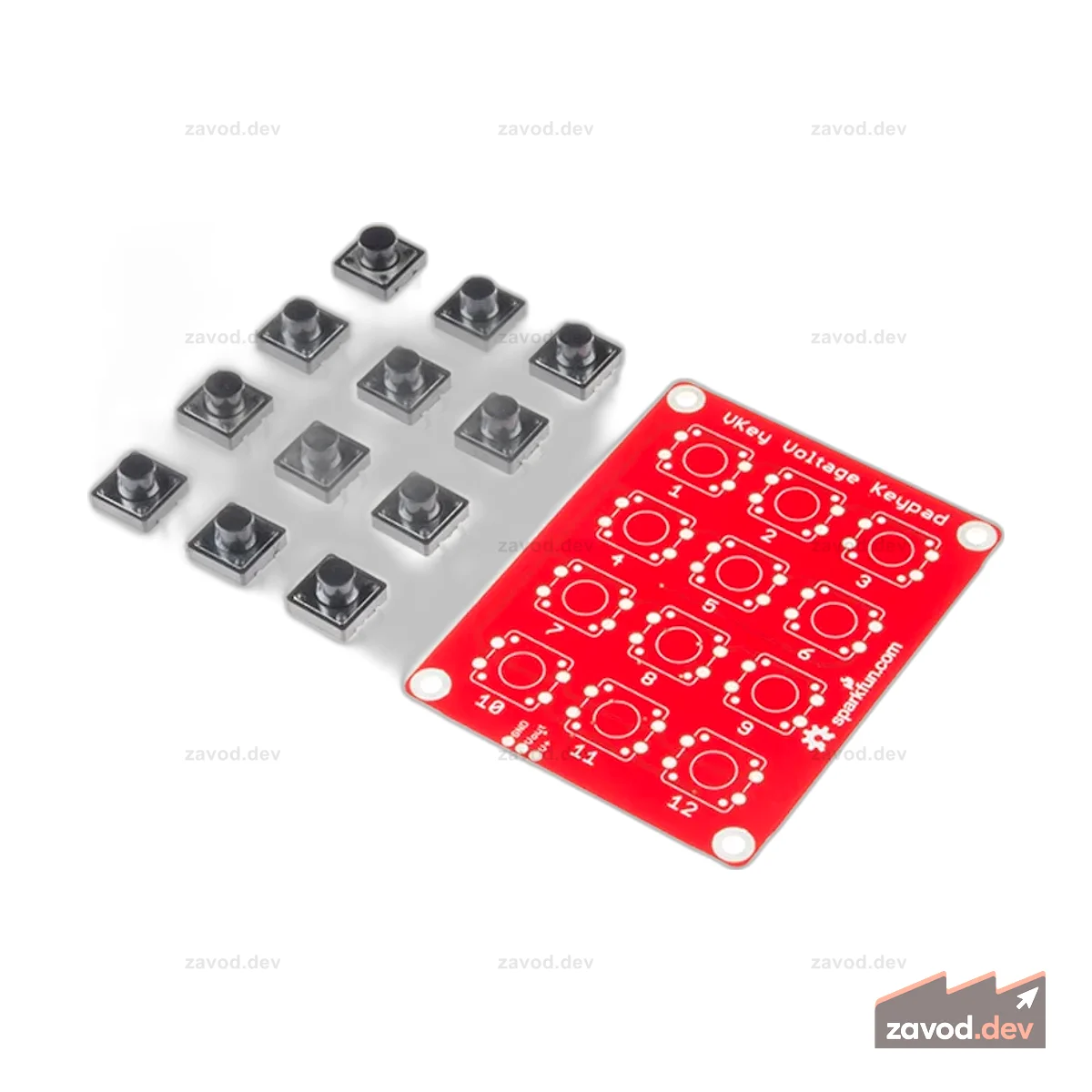 SparkFun VKey Напряжение клавиатуры