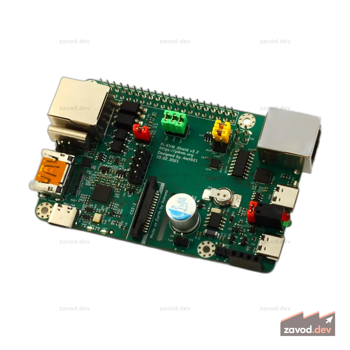 Шляпа PiKVM v3 для Raspberry Pi 4