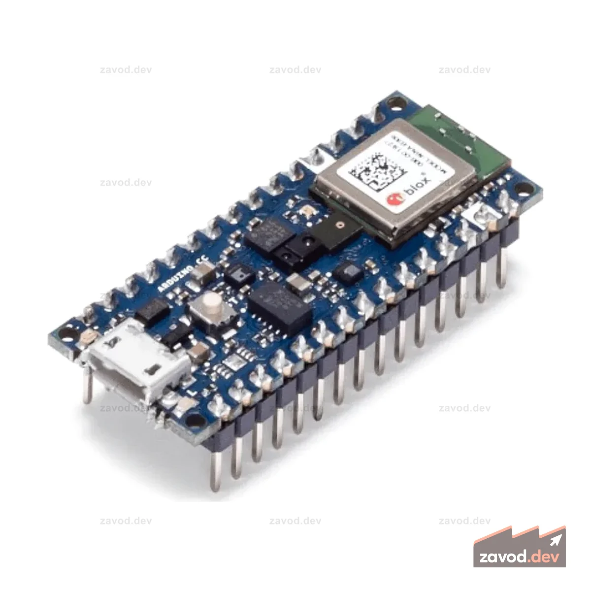 Arduino Nano 33 BLE Sense с разъемами