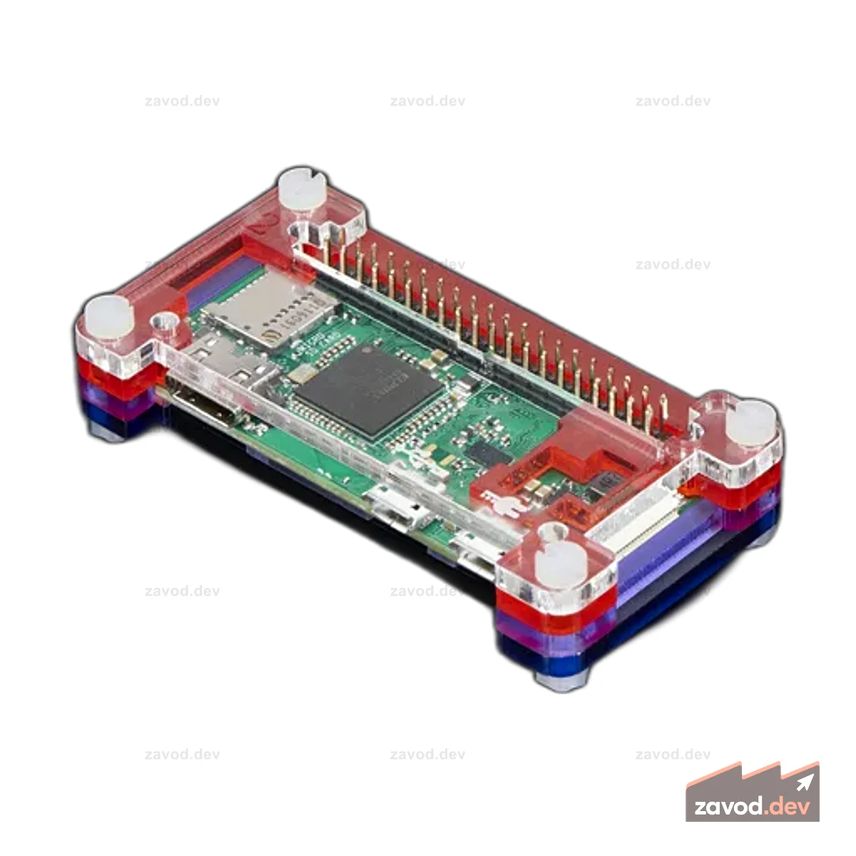 Чехол Pibow Zero W для Raspberry Pi Zero W