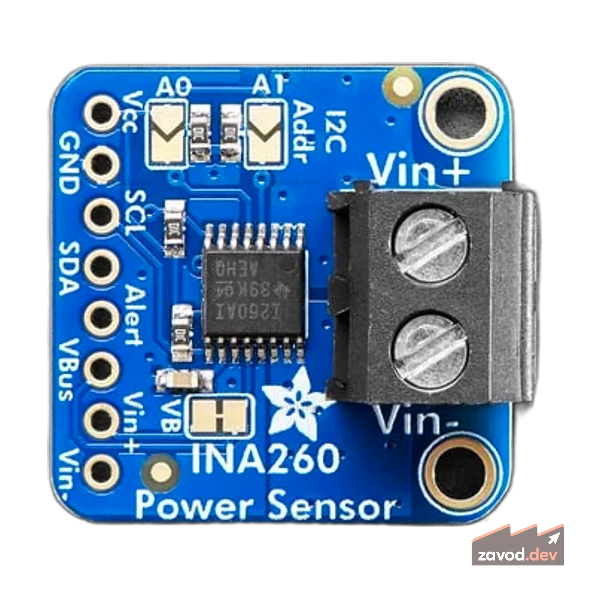 Adafruit INA260 Датчик высокого или низкого напряжения, тока и мощности