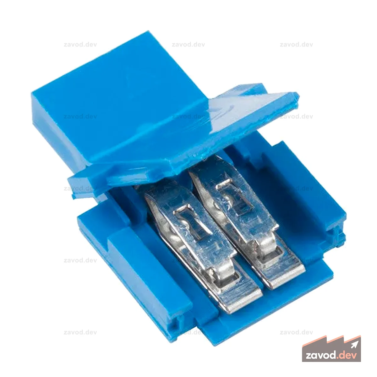 Клинчерный соединитель Amphenol FCI (2 положения, гнездо)