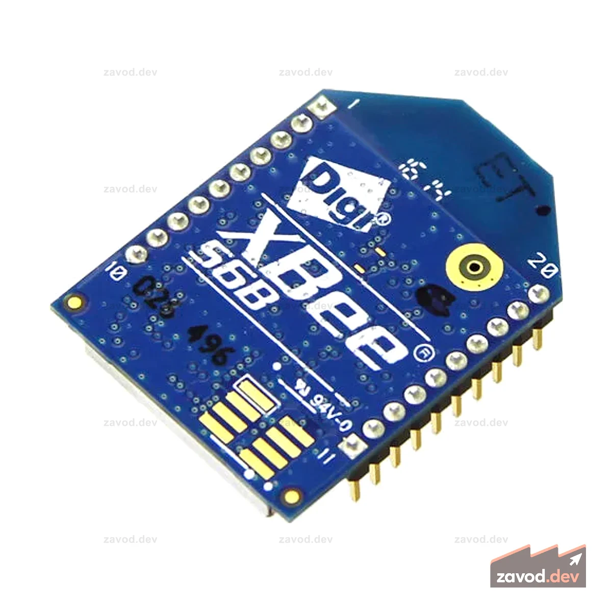 Модуль Wi-Fi XBee 2400 МГц 72000 Кбит/с 20-контактный - XB2B-WFPT-001