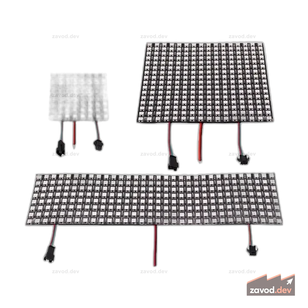 WS2812 WS2812B 5050 Программируемая светодиодная матричная панель 8x8 8x32 16x16 - 256 светодиодов / 64 светодиода