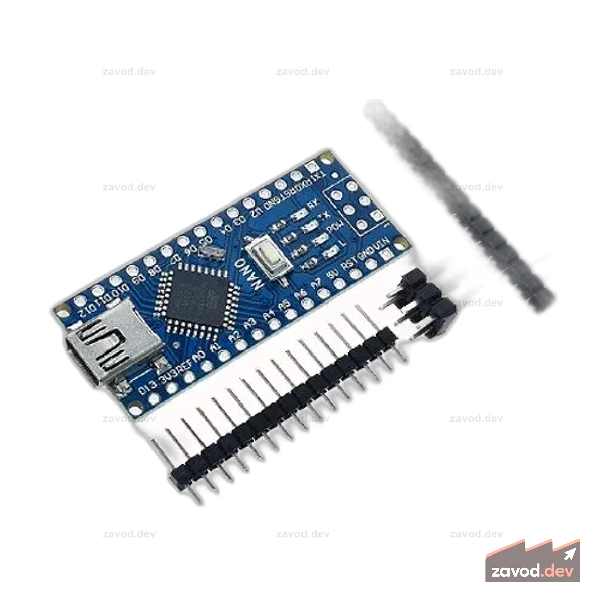 Nano ATmega328P CH340G Непаянный на базе Arduino®