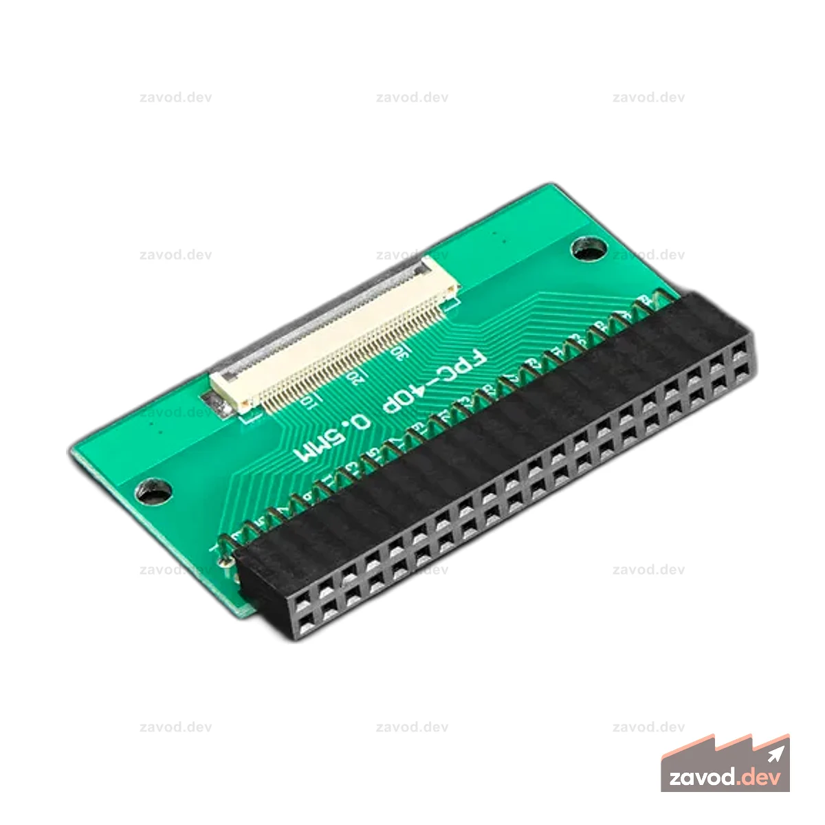 40-контактный FPC с прямоугольным гнездовым разъемом IDC 2x20 IDC
