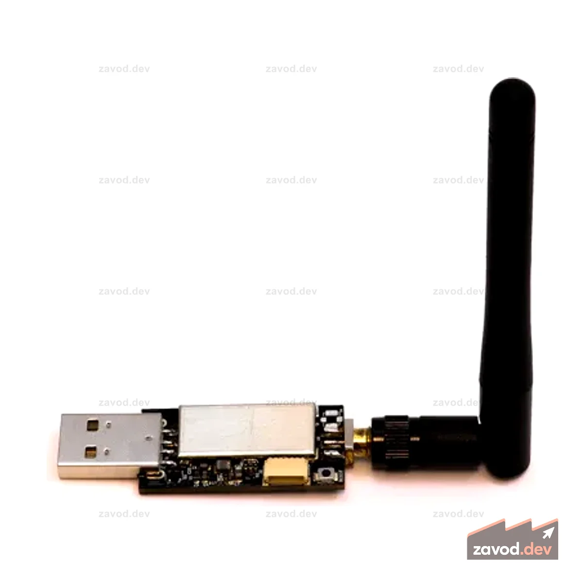 Crazyradio 2.0 -- Радио ISM-диапазона 2,4 ГГц, разъем USB-A, антенна