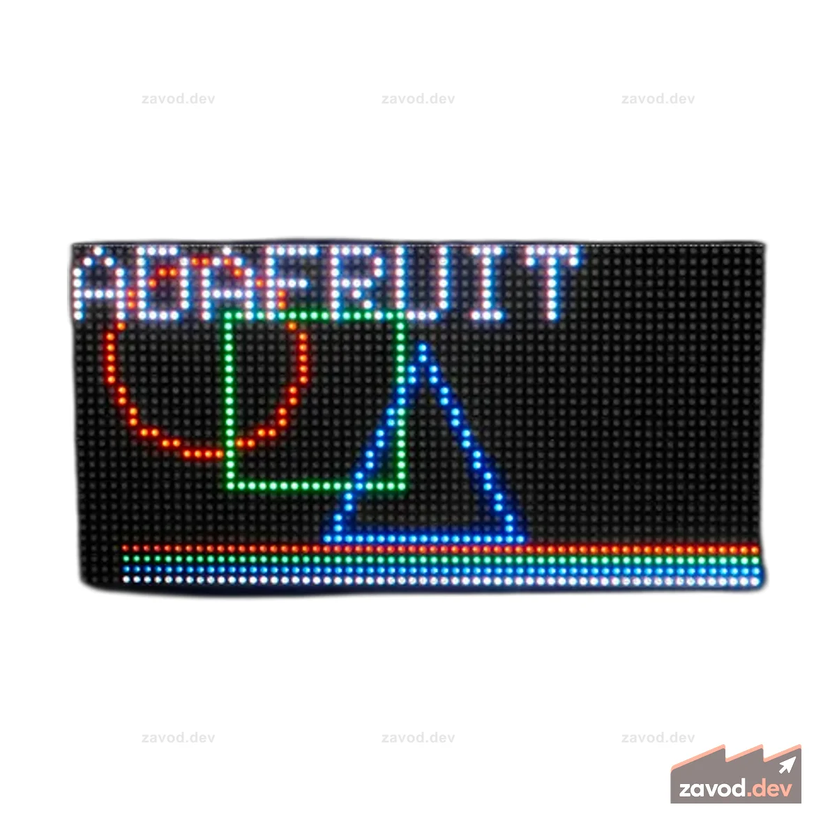Светодиодная матрица RGB 64x32, шаг 2,5 мм