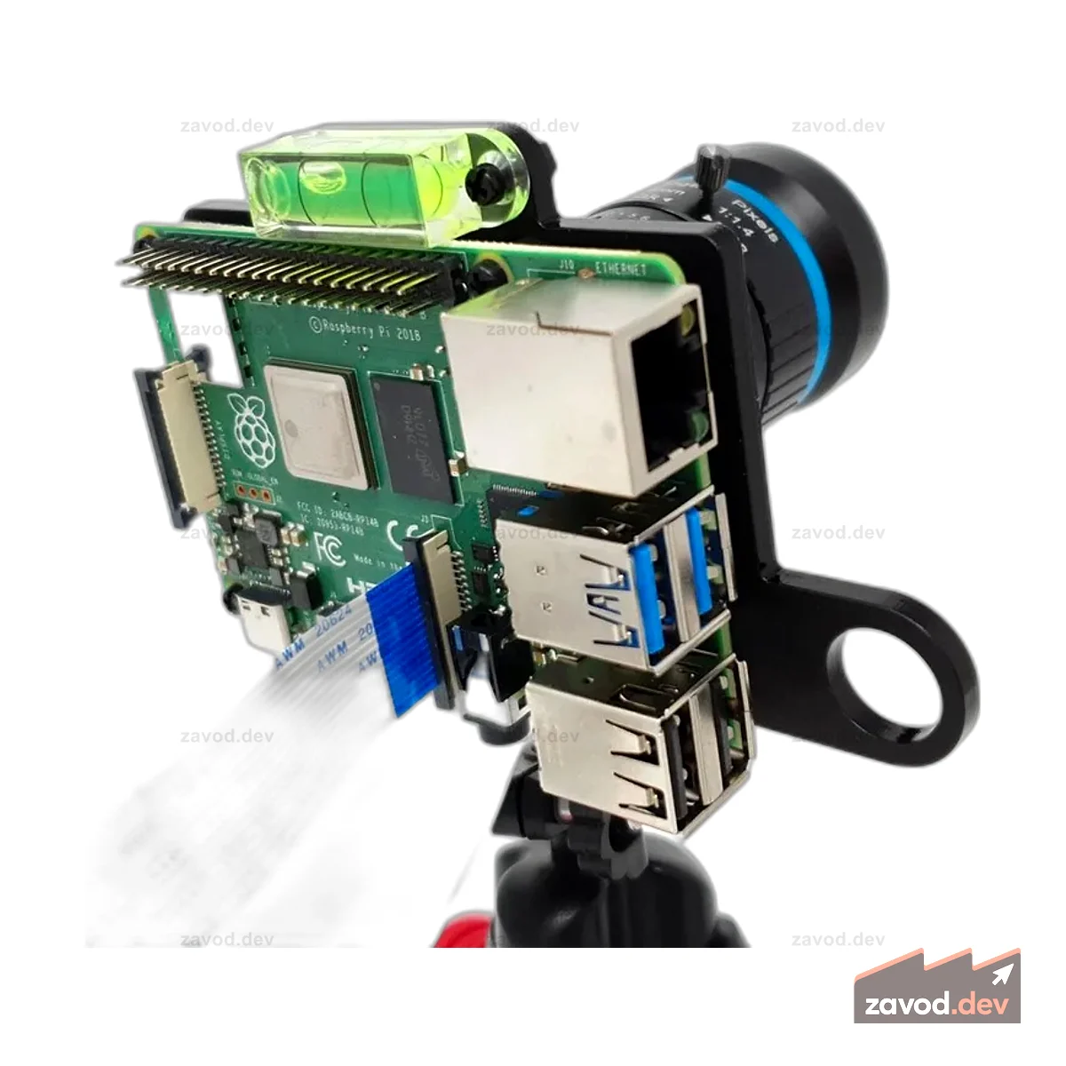 Монтажная пластина для высококачественной камеры Raspberry Pi 4