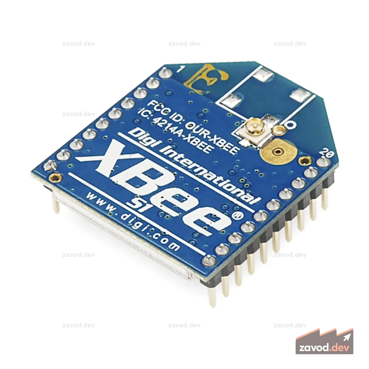 Соединение XBee 1 мВт U.FL — серия 1 (802.15.4)