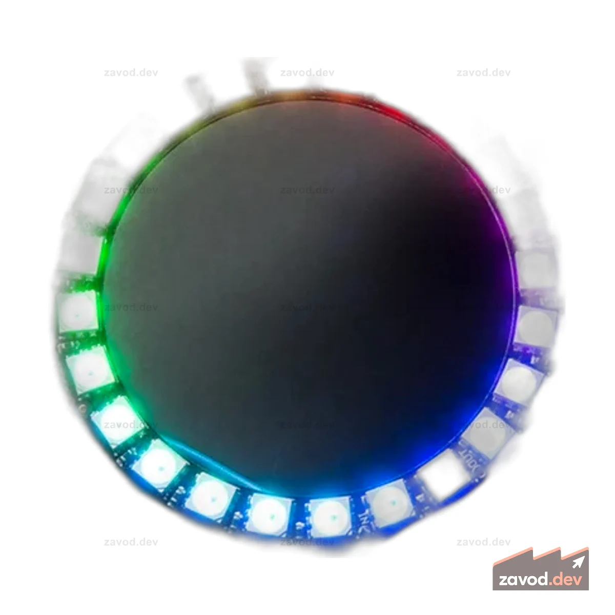 Кольцо Adafruit NeoPixel — светодиод RGB со встроенными драйверами — 24 пикселя
