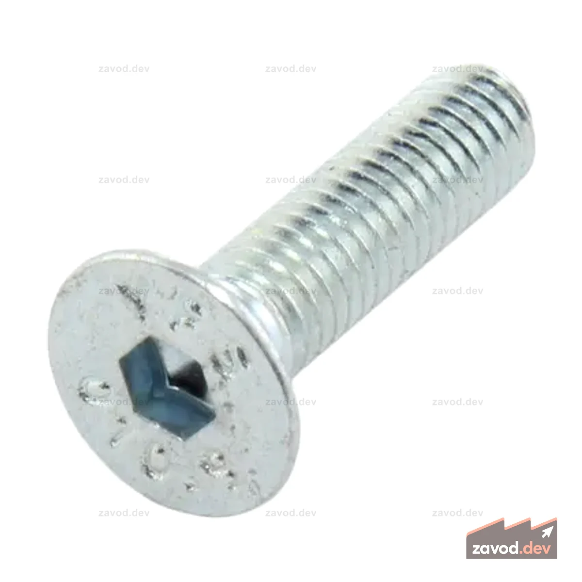 Винт с плоской головкой M3-0,5 x 12 мм