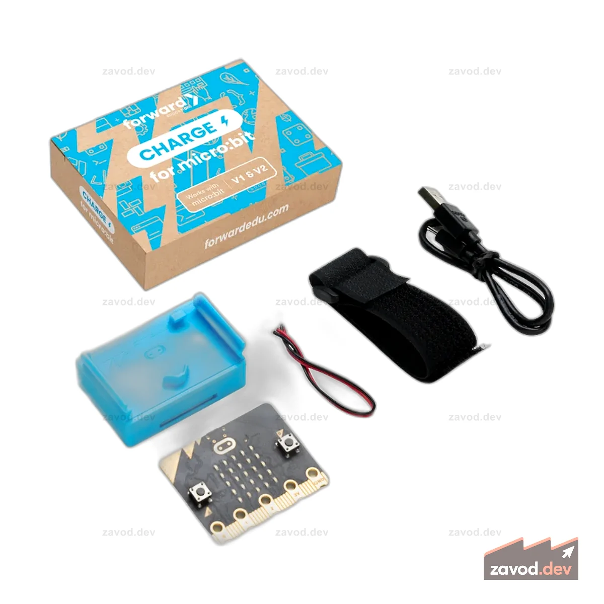 Аккумуляторная батарея CHARGE с комплектом micro:bit Classroom Pack (12 шт.)