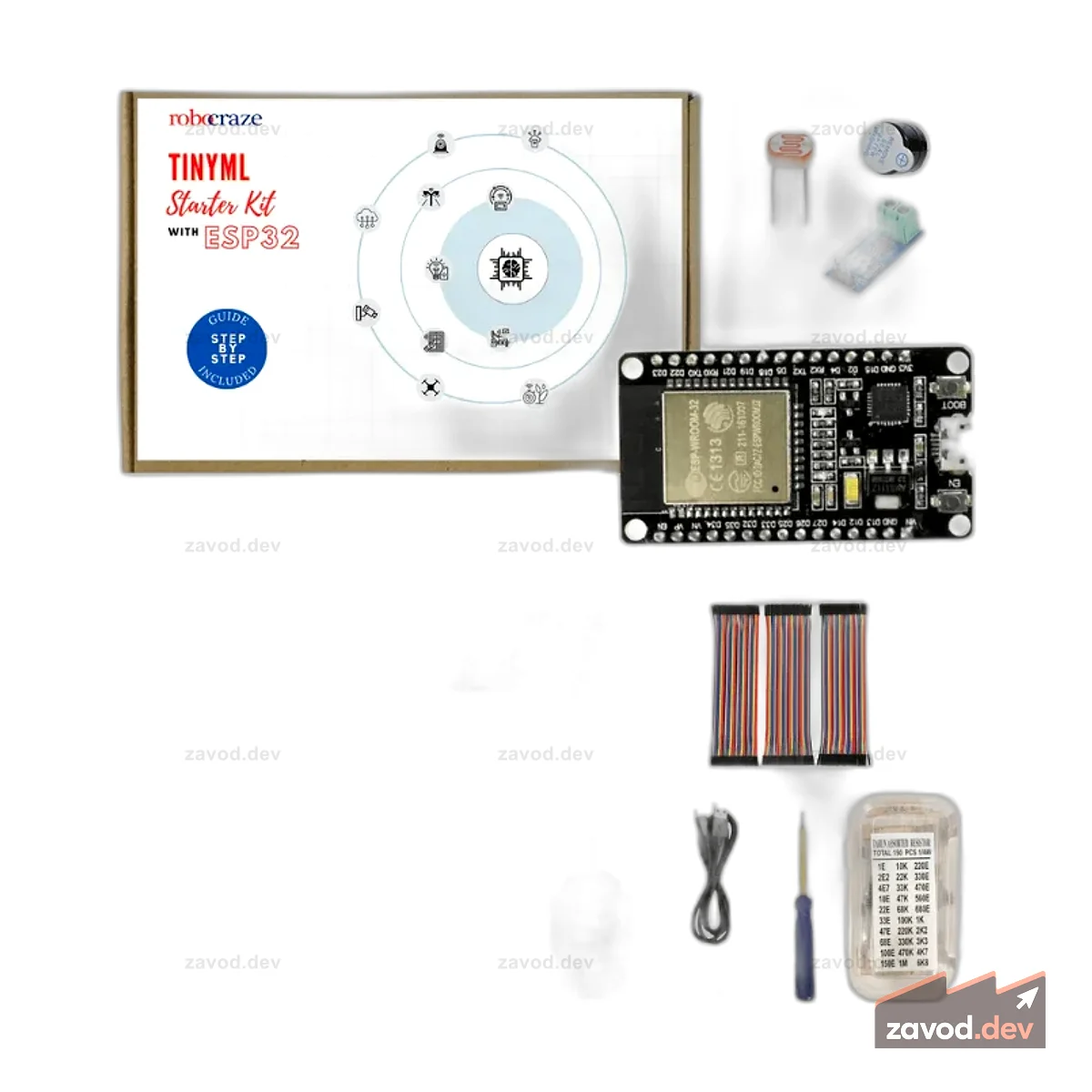 Стартовый комплект TinyML с ESP32