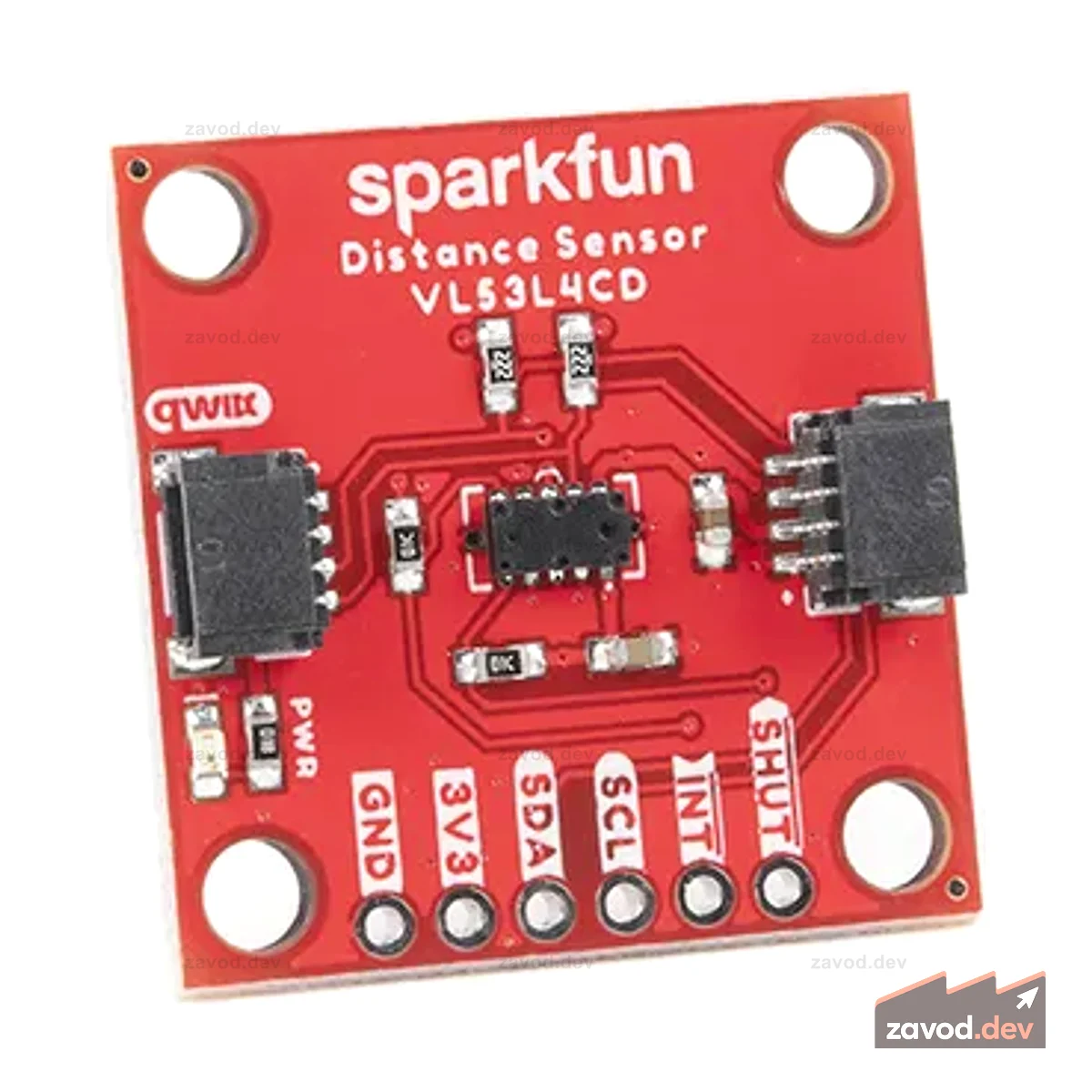 Датчик расстояния SparkFun - 1,3 метра, VL53L4CD (Qwiic)