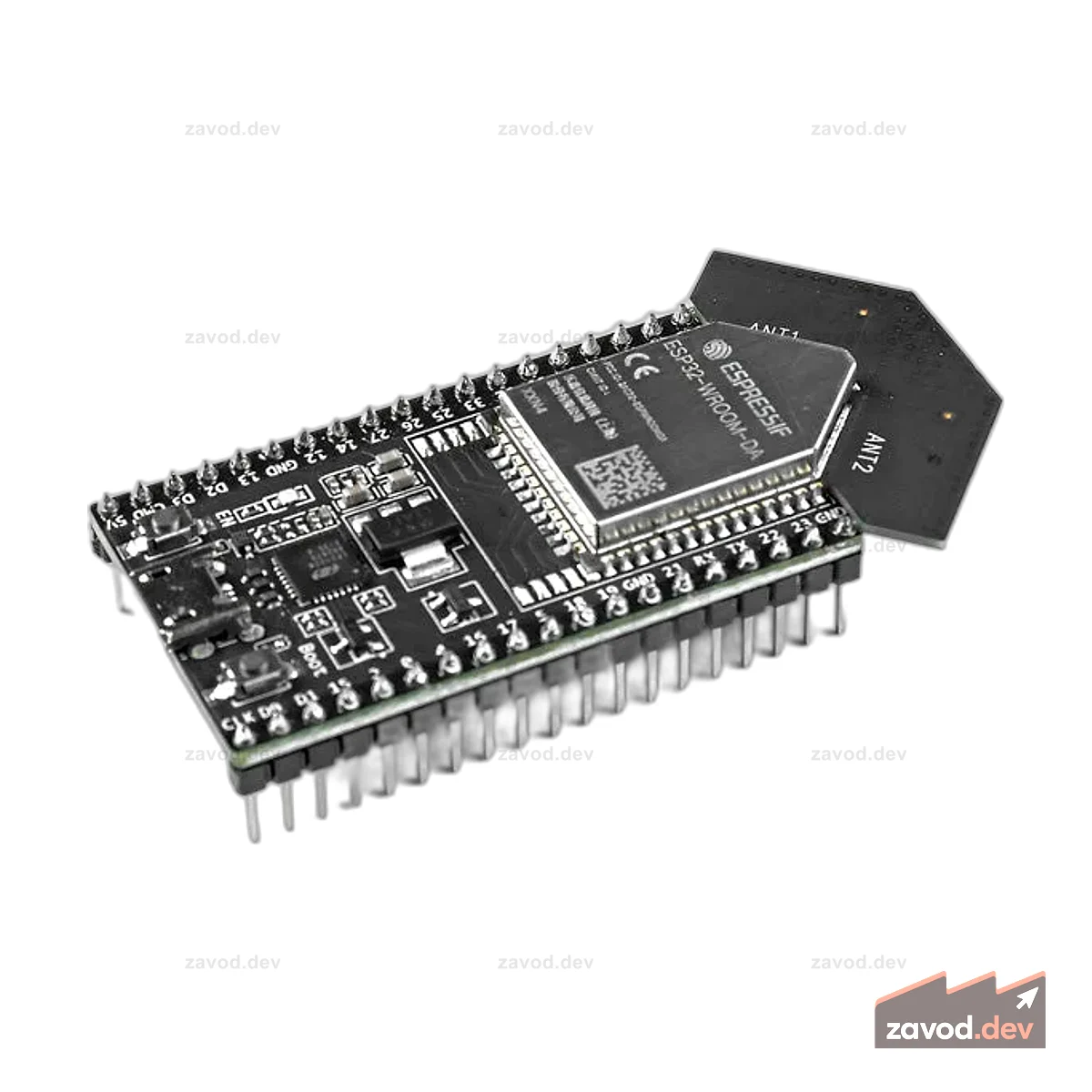 ESP32 DevKitC Двойная антенна