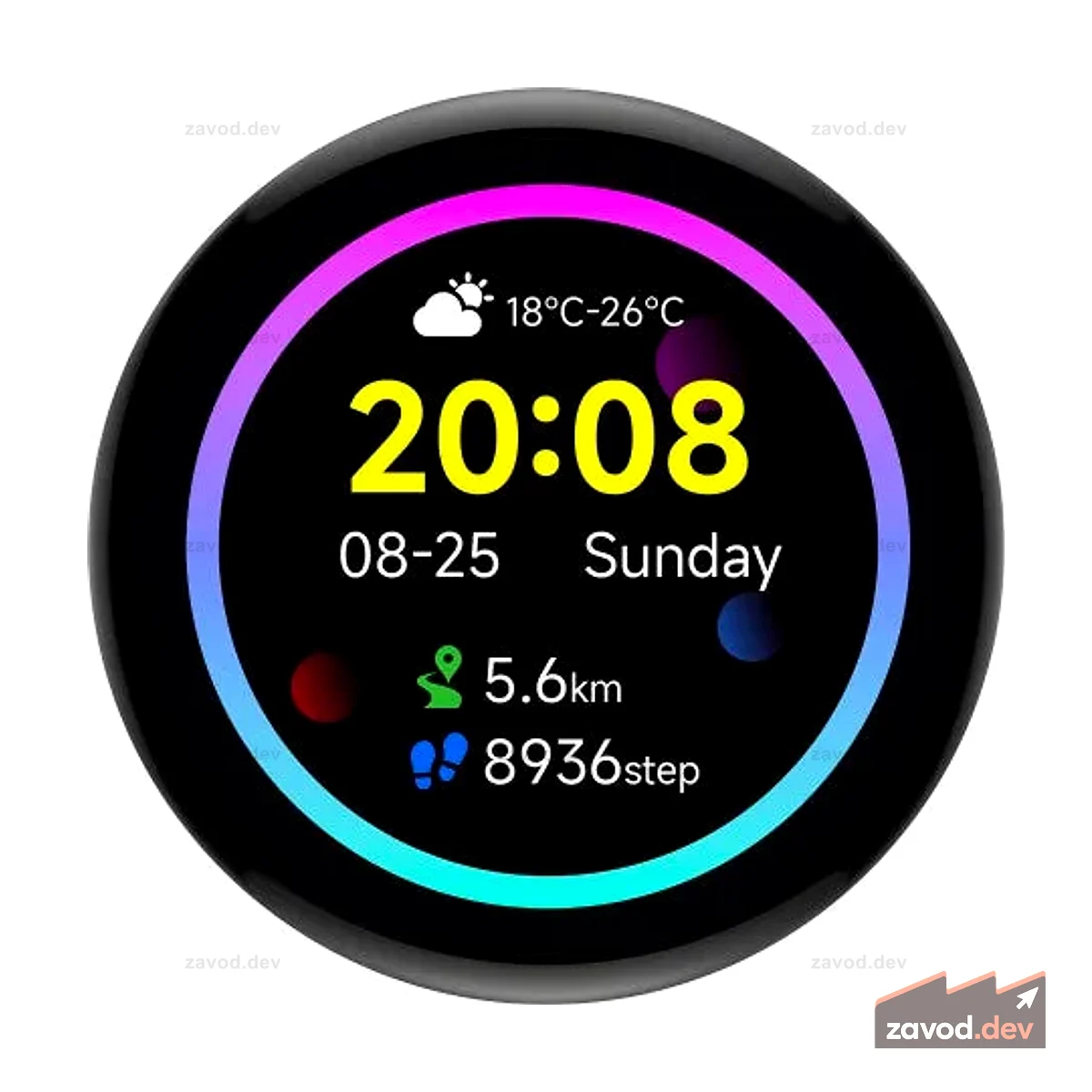 RP2350 1.43 AMOLED