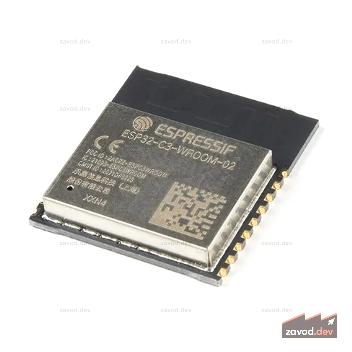 Модуль ESP32-C3 WROOM - 4 МБ (Антенна на печатной плате)