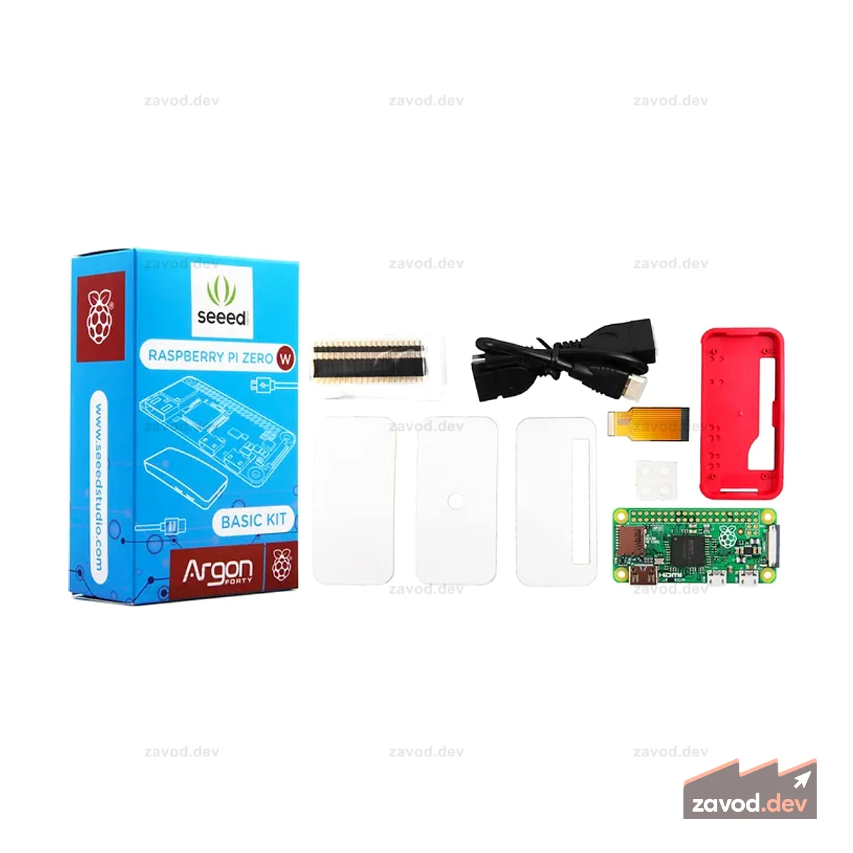 Базовый комплект Seeedstudio Raspberry Pi Zero W
